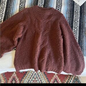 Burgundy Sweater
